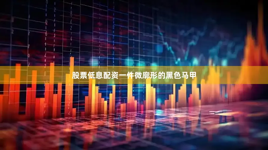 股票低息配资一件微廓形的黑色马甲