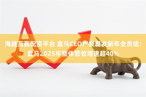 海越互赢配资平台 盒马CEO严筱磊发新年全员信：盒马2025年整体营收增速超40%