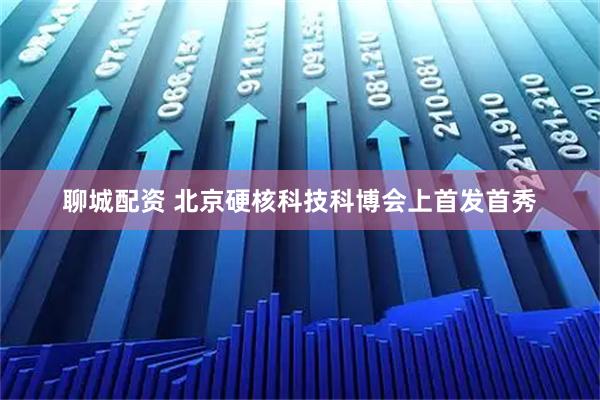 聊城配资 北京硬核科技科博会上首发首秀